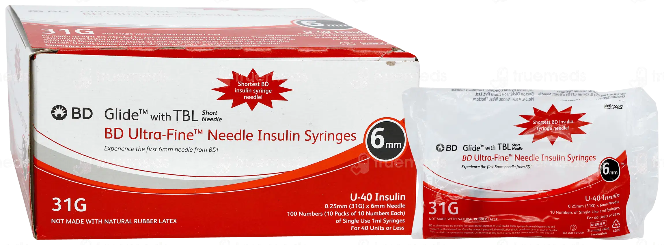 Insulin Syringe - U40-31G- BD product image