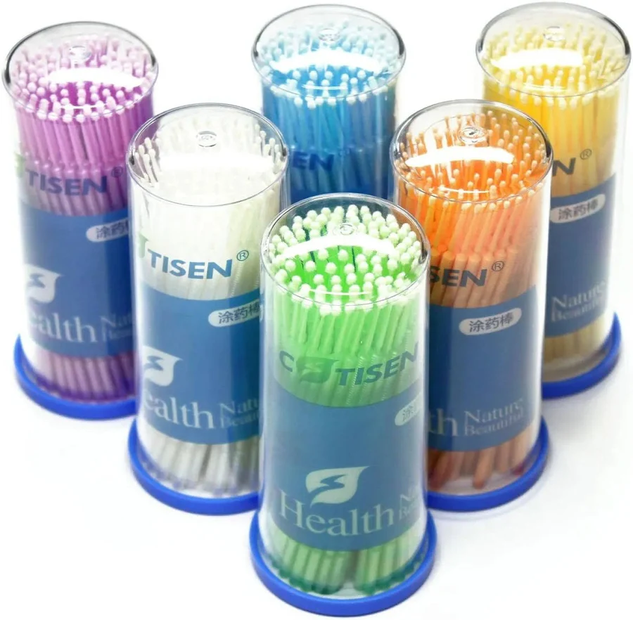 Micro Applicator Brush (Regular) Green Cotisen thumbnail 2