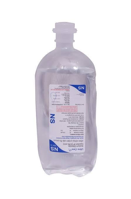 Normal Saline (0.9% Sodium Chloride) Infusion – 500ml product image