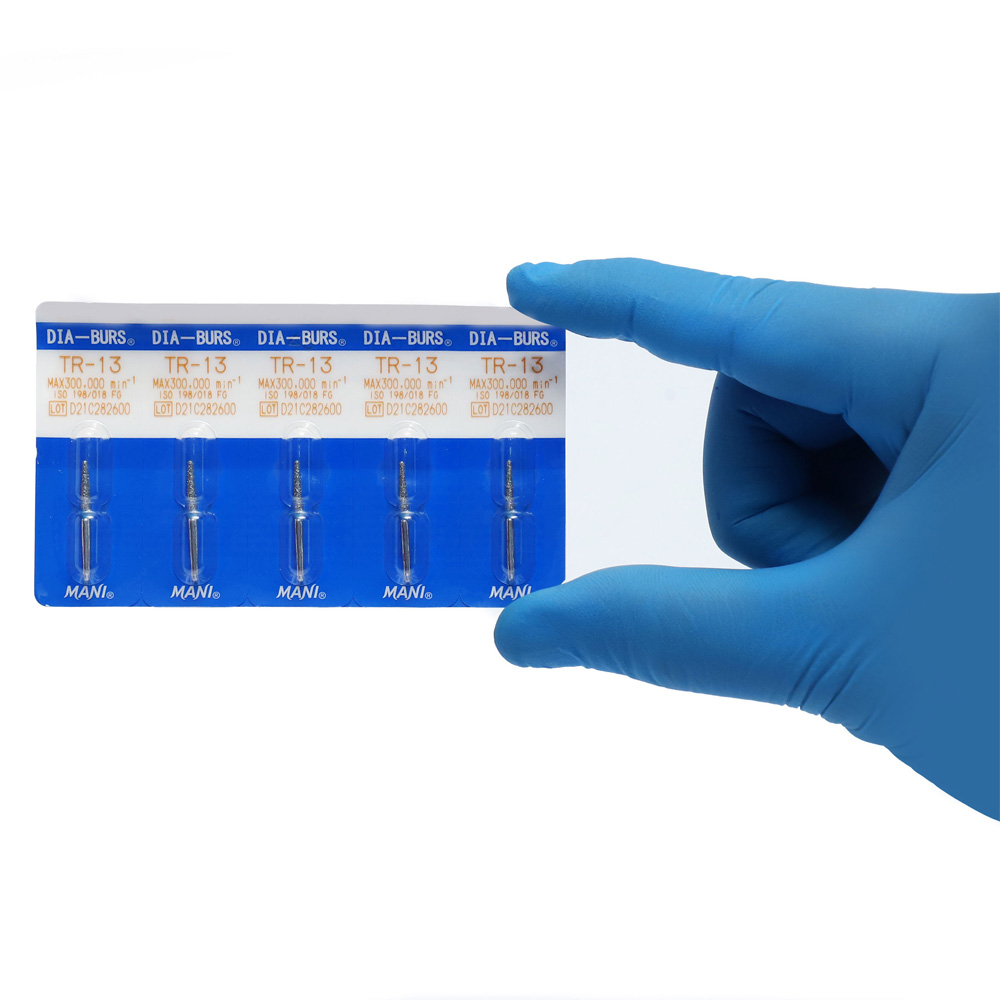 Mani Diamond Burs (Taper Round)/TR Series Regular Shank thumbnail 2