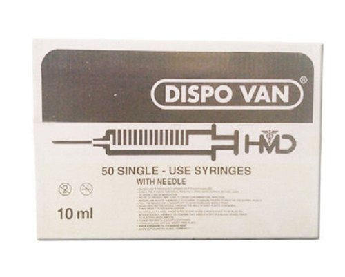 HMD Unolok 10ml Syringe with Needle - 24G (Pack of 50)  by HMD — buy wholesale in Hyderabad