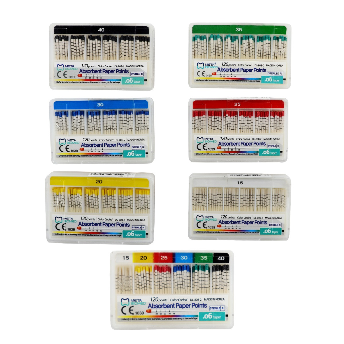 Meta Absorbent Paper Points - 6% Taper thumbnail 2