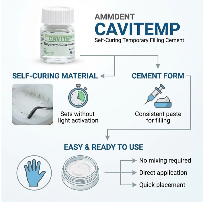 Ammdent Cavitemp Temporary Filling Cement thumbnail 2